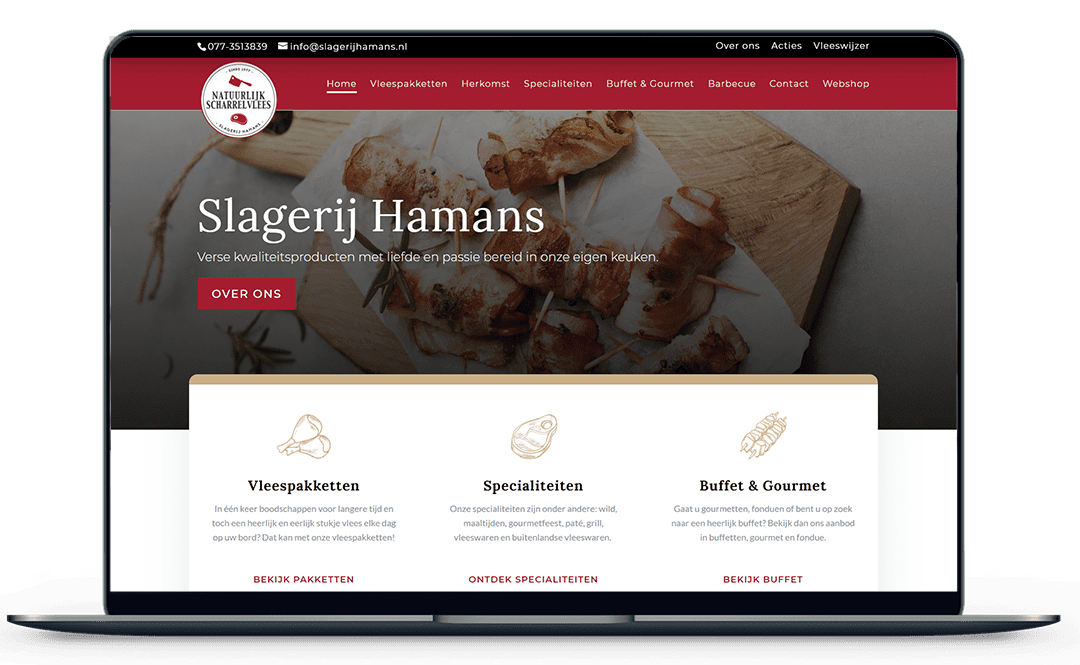 Slagerij-hamans-website-mockup