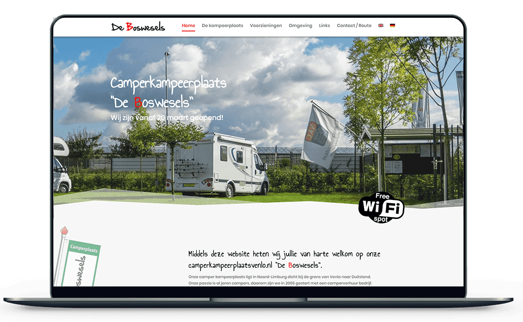 kamperkampeerplaats-de-boswezels-website-mockup