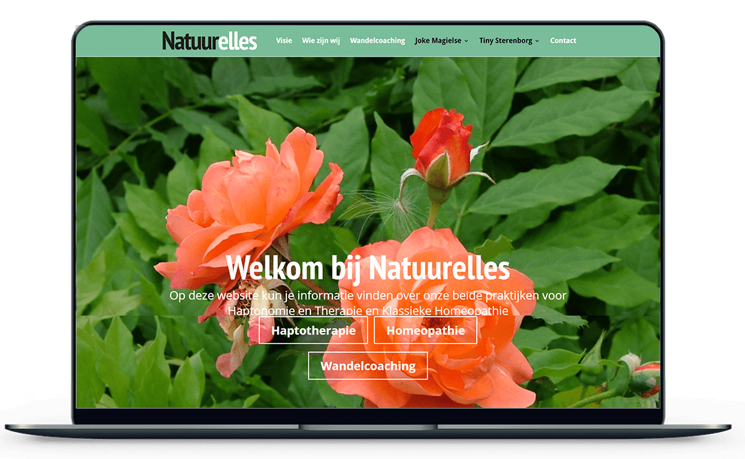 natuurelles-website-mockup