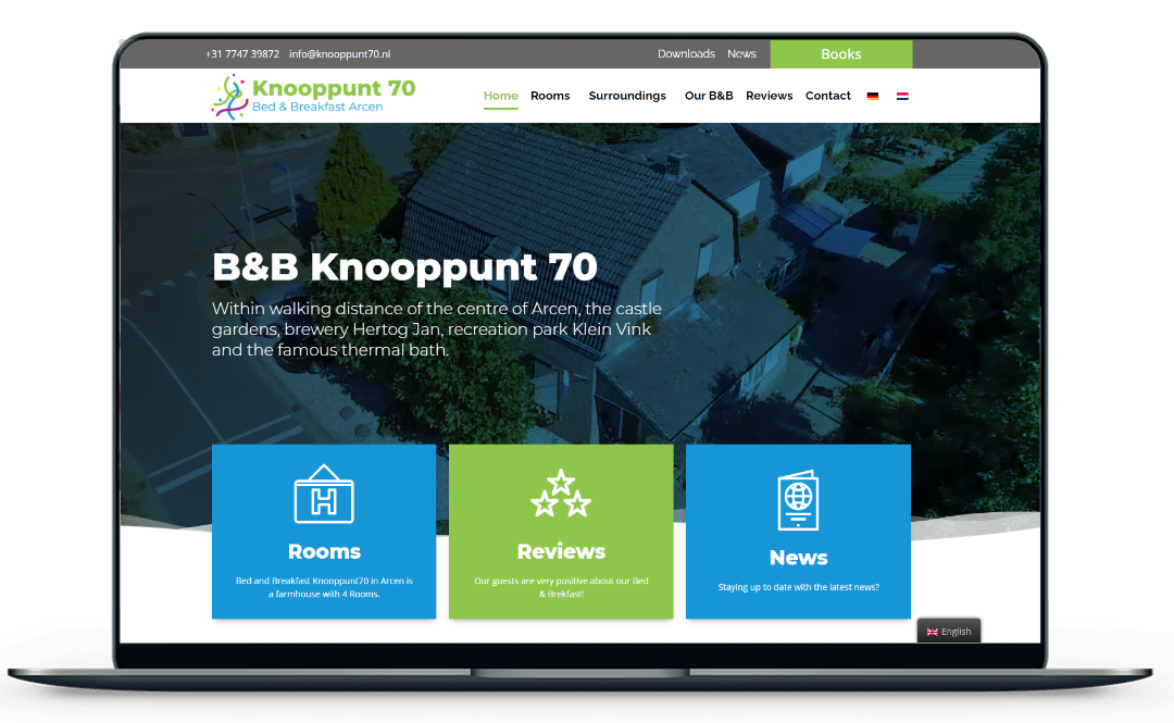 Knooppunt70 website